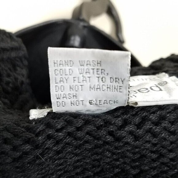 Jennifer Reed Womens Floral Sweater Size Medium Vintage 80s Hand Knit Romantic - Picture 7 of 8